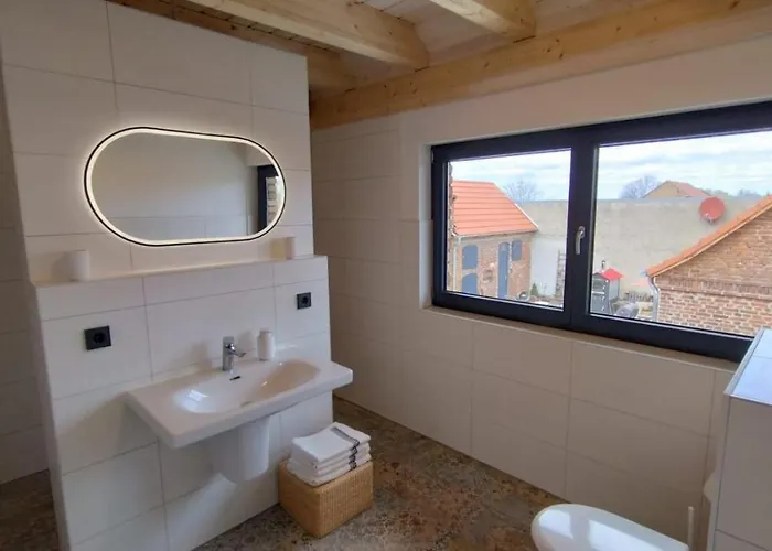 アパート Grosszuegige Mit Weitem Ausblick Lichtenberg (Brandenburg)